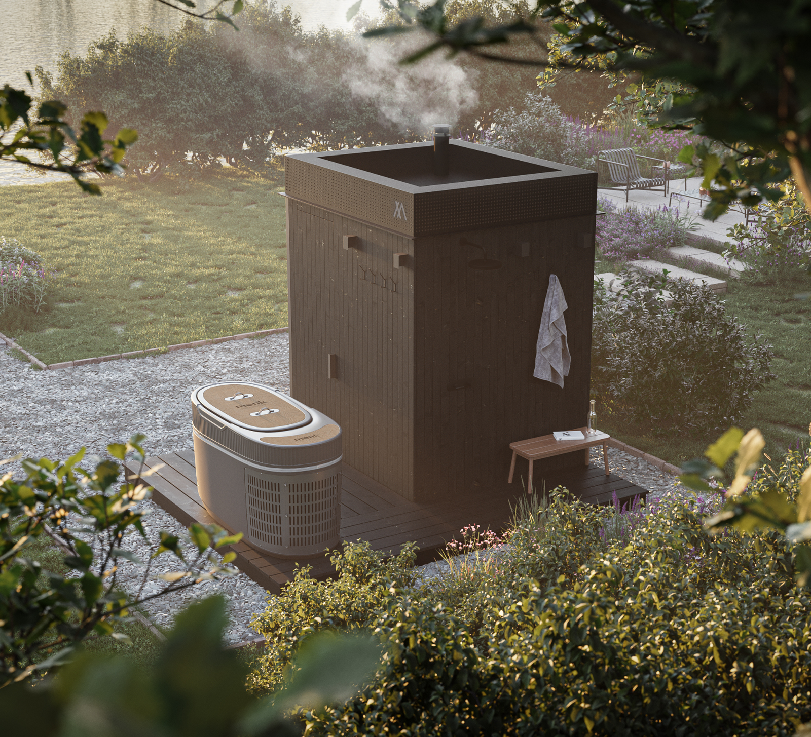 bocchi bath tent sauna Monk Ice Bath x Tyto Sauna